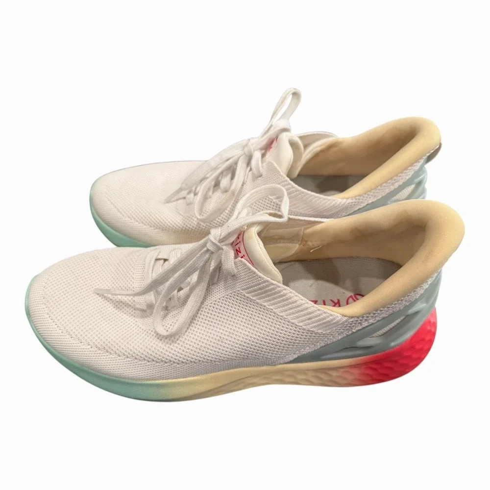 Kizik Athens Sunrise Size 9.5 Nursing Walking Colorful Outdoors